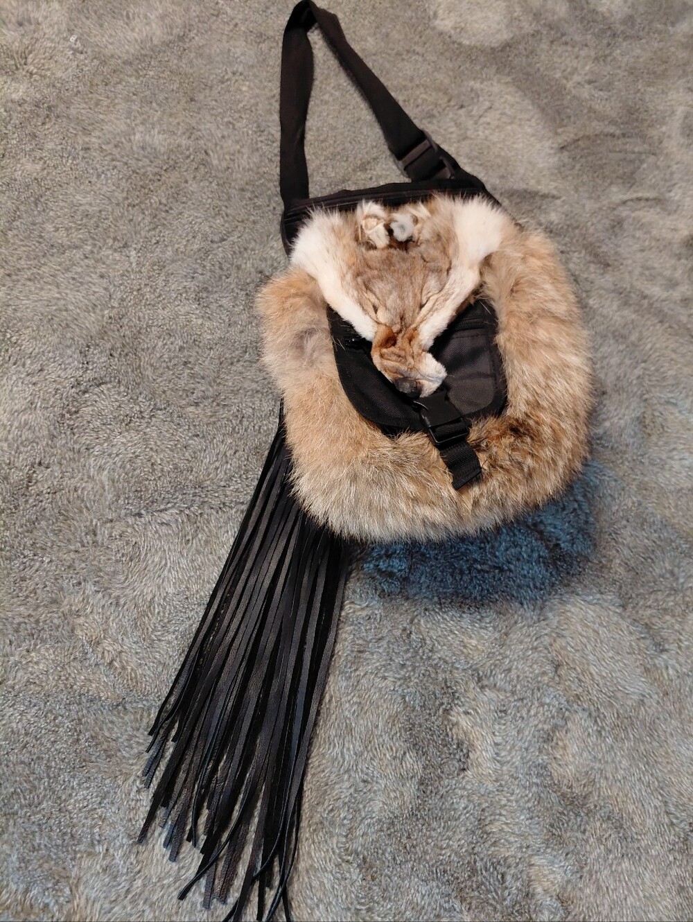 VIKING/COSPLAY GENUINE COYOTE "1" OF A KIND BAG